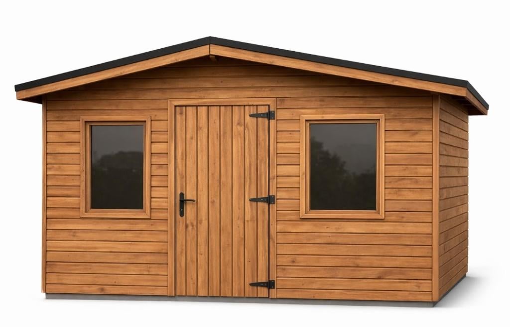 Te koop: Tuinhuis 4x3m – Belgische topkwaliteit!, 200 tot 400 cm, Tuinhuis, Verzenden, Nieuw