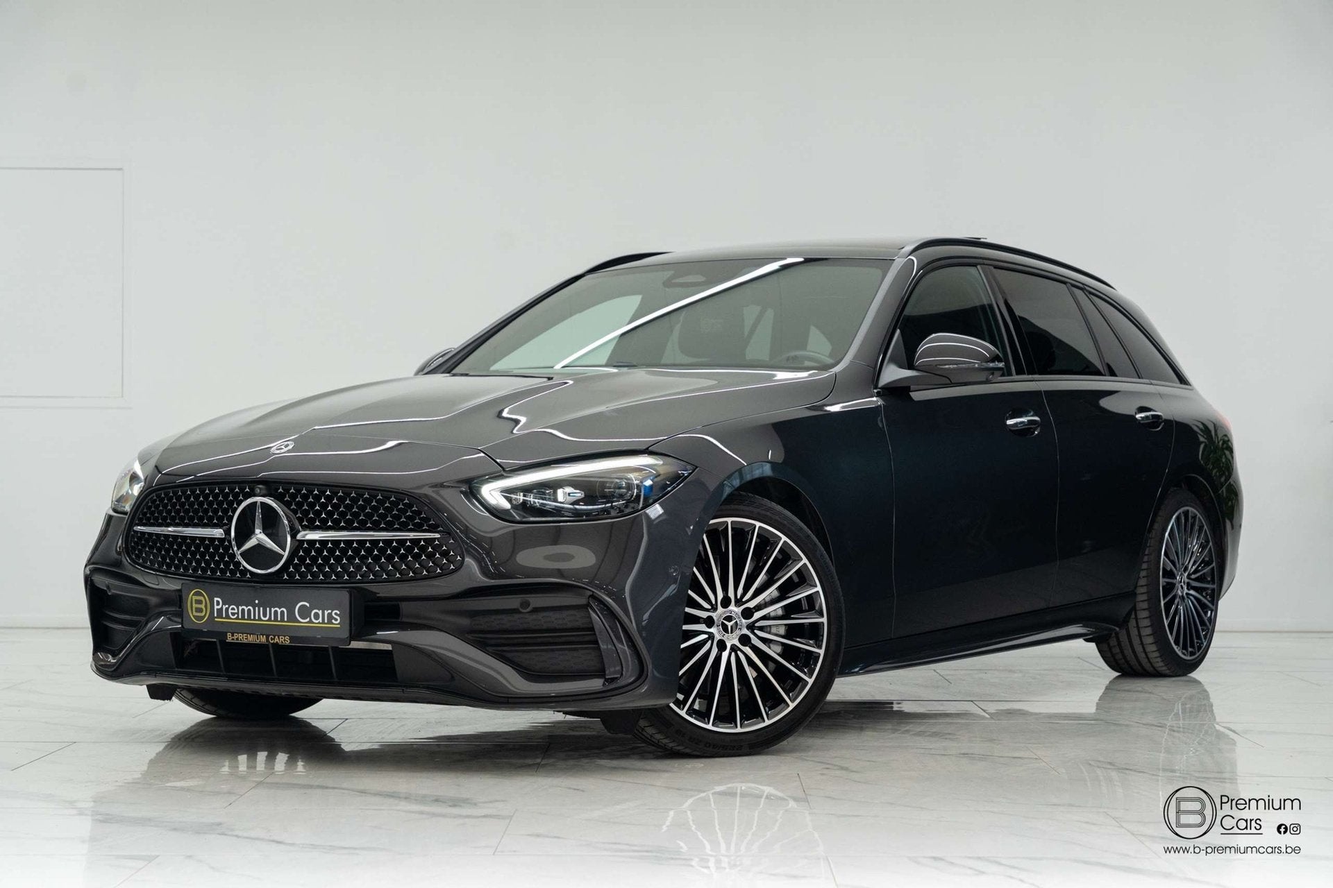 Mercedes-Benz C 180 I break AMG! Full, Sfeer, Pano, Memory,, Autos, Mercedes-Benz, Entreprise, Achat, Classe C, Caméra 360°, ABS