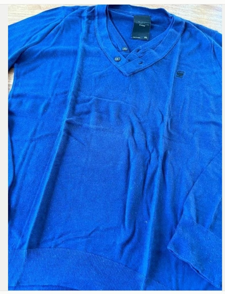 Pull RAW taille XL, G Star RAW, Enlèvement ou Envoi, Bleu, Taille 52/54 (L)