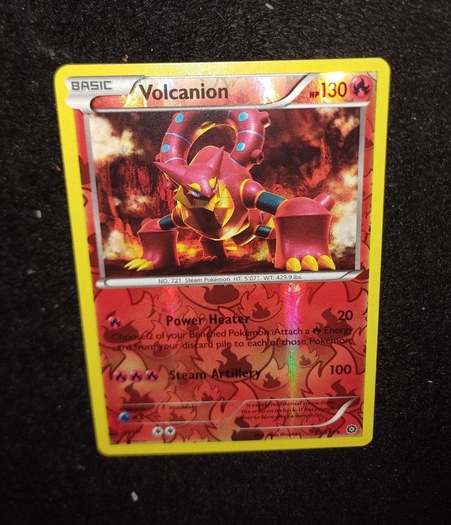 Vintage: Volcanion rev 25/114 Steam Siege, Ophalen of Verzenden