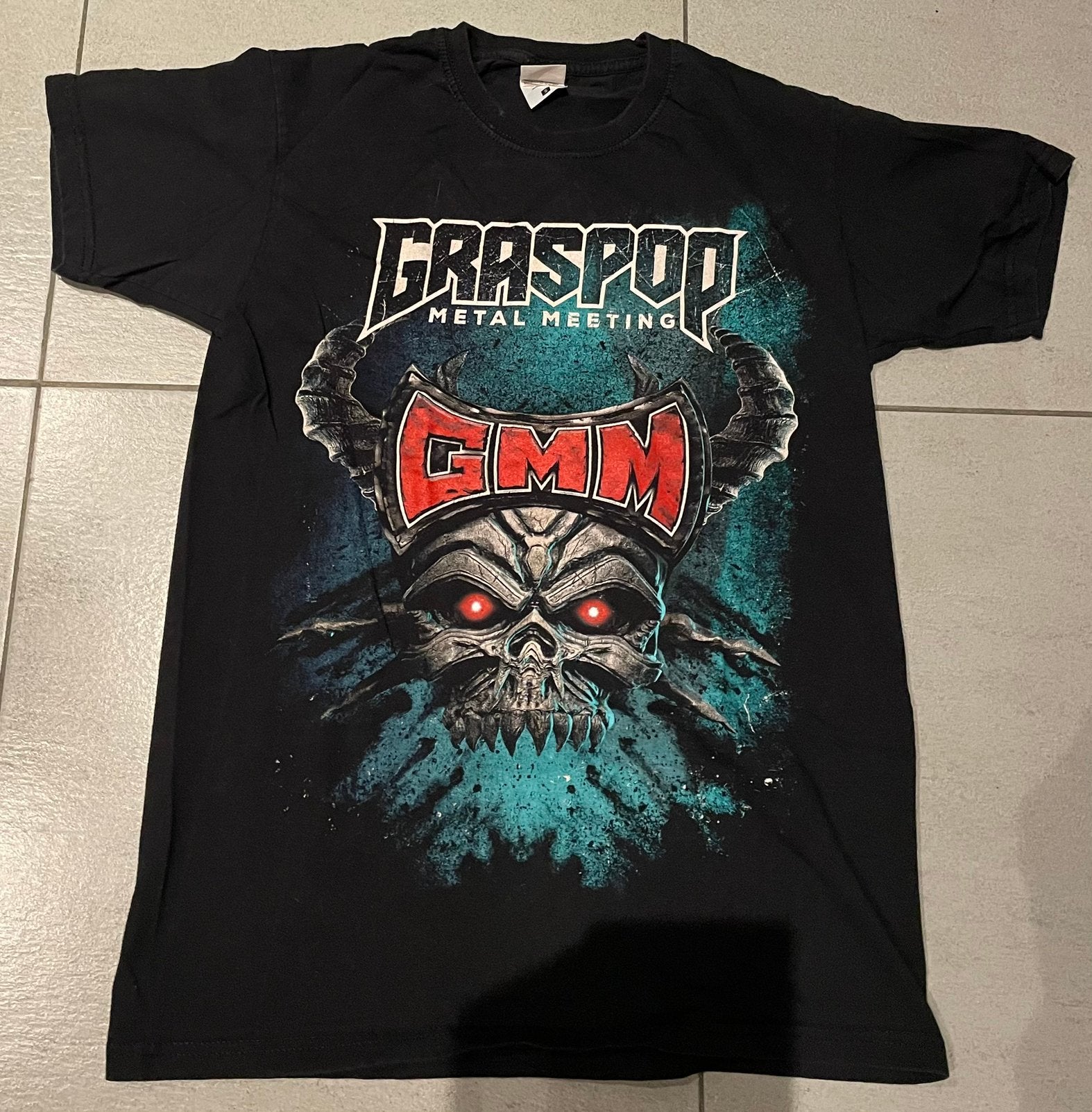 Graspop Metal Meeting 2019 zwart t-shirt Small., Kleding | Heren, T-shirts, Zo goed als nieuw, Maat 46 (S) of kleiner, Zwart, Ophalen of Verzenden