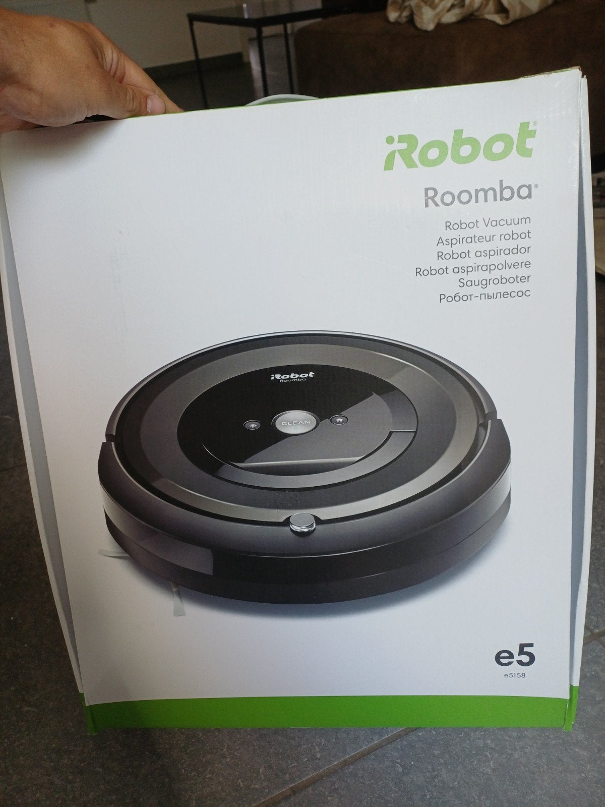 Irobot Roomba E5 E5158, Electroménager, Enlèvement ou Envoi, Aspirateur robot, IRobot