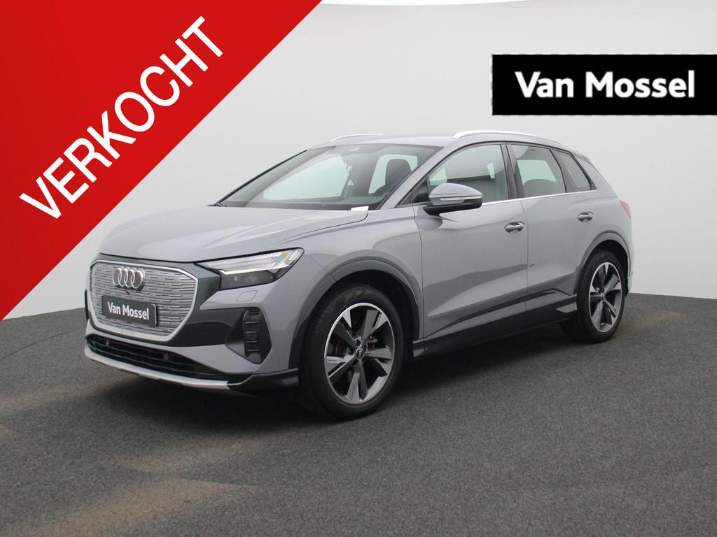 Audi Q4 e-tron 35 Launch edition Advanced 55 kWh 91,3% SOH |, Auto's, Audi, Automaat, Gebruikt, Zwart, 1865 kg