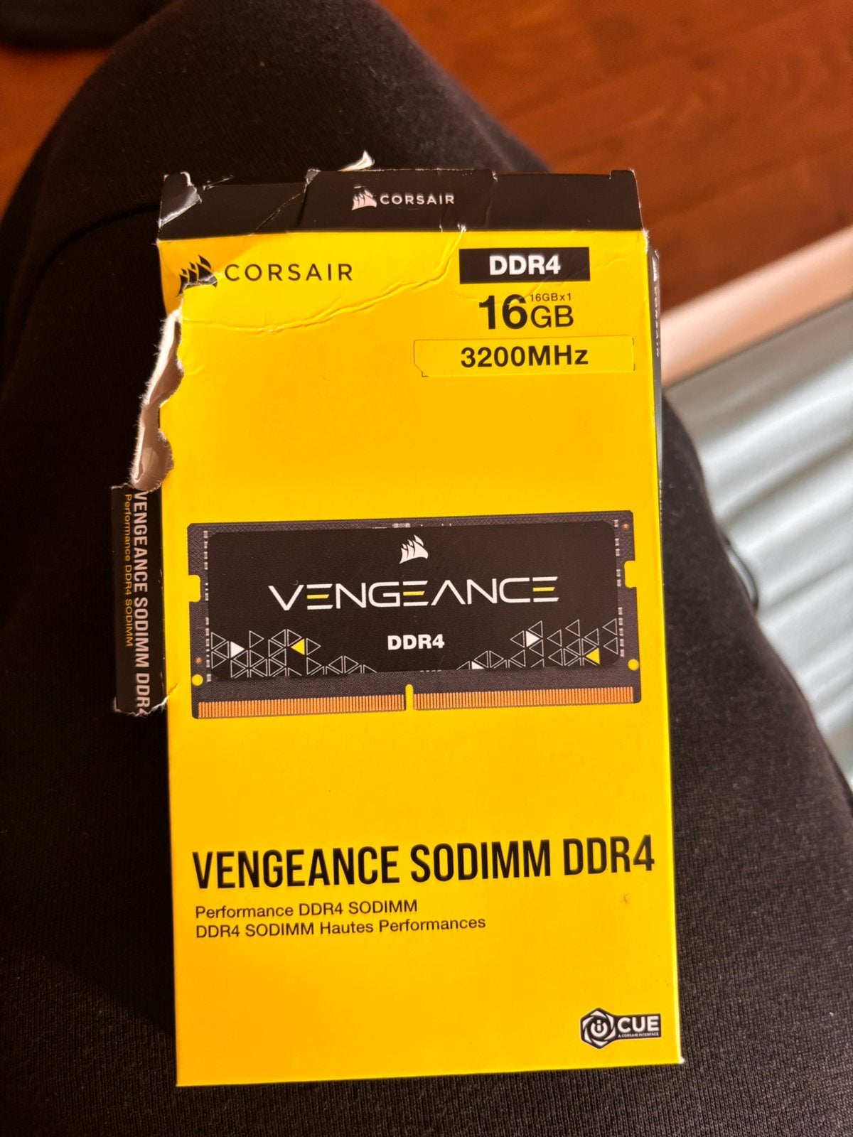 Corsair Vengeance, Enlèvement, DDR4, Laptop
