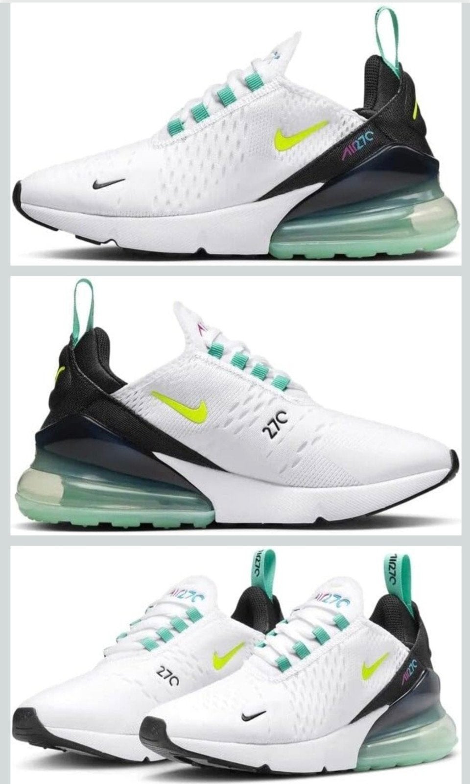 Nike air max 270, Enlèvement