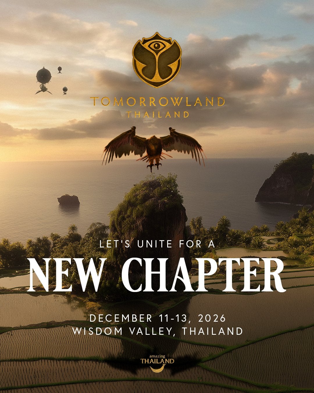 Tomorrowland Thailand 8 tickets, Trois personnes ou plus, Plusieurs jours