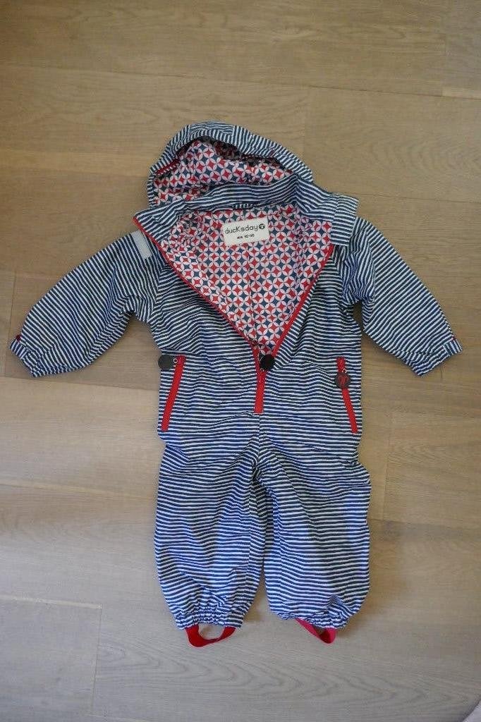 ducksday regenpak maat 92-98 als nieuw, Kinderen en Baby's, Ophalen of Verzenden, Zo goed als nieuw, Jongen of Meisje