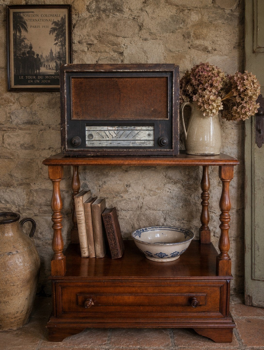 vintage kast, Ophalen