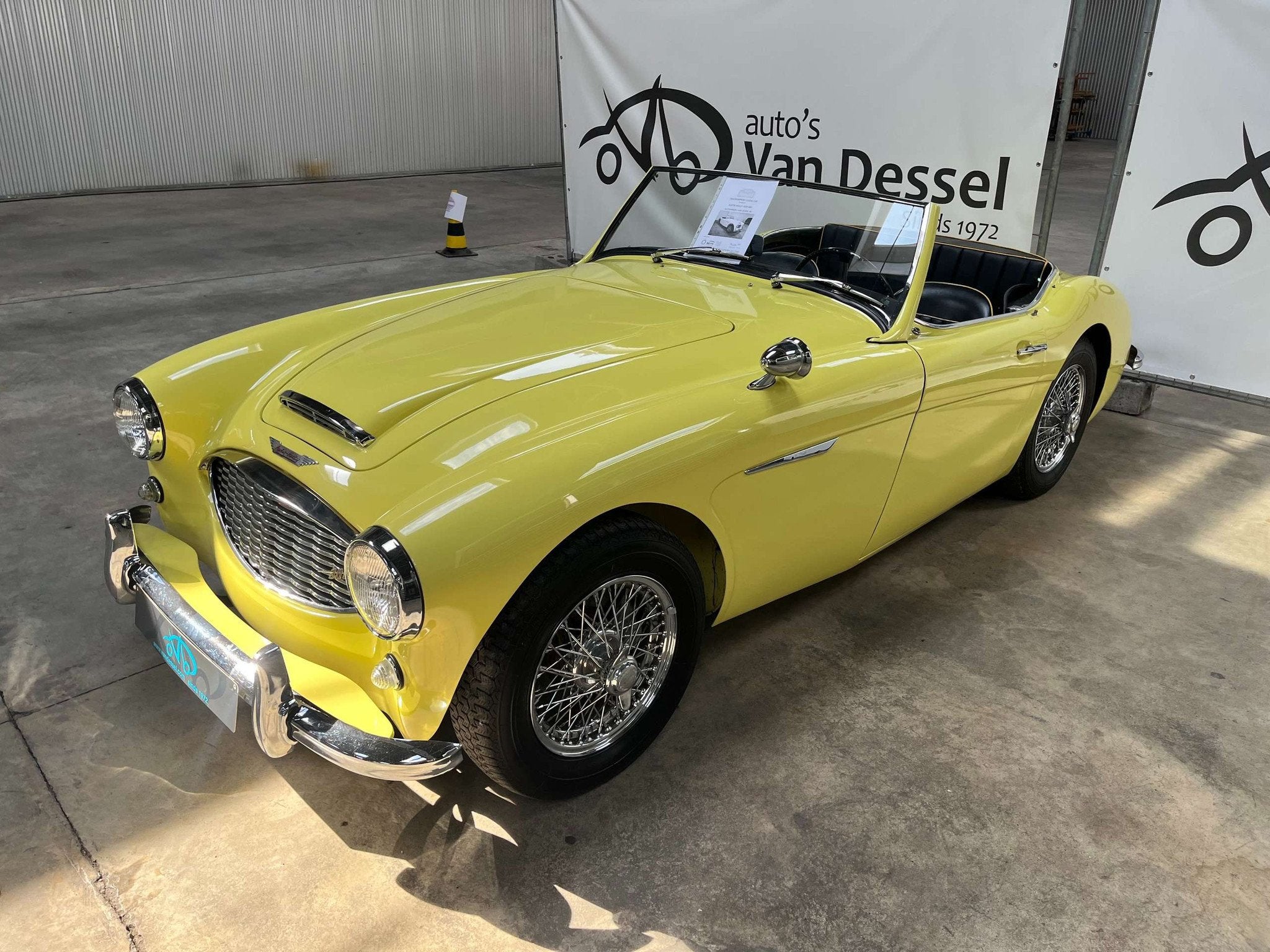 Austin Healey 3000 MK1 BT7, Autos, Cuir, Entreprise, Boîte manuelle, 2 portes