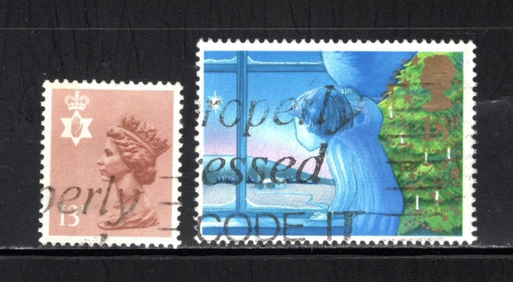 GROOT BRITTANIE Lot 1987 gestempeld, Postzegels en Munten, Postzegels | Europa | UK, Verzenden, Gestempeld