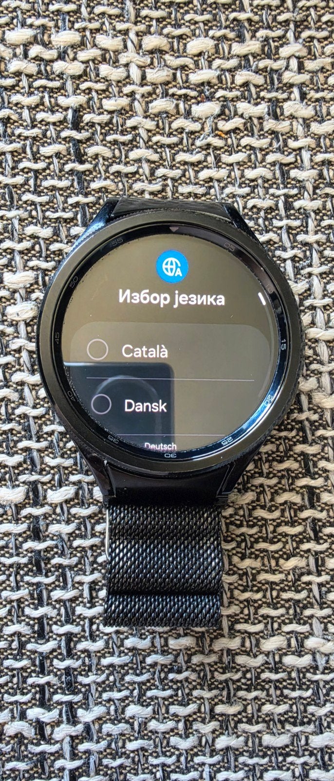 Samsung Galaxy Watch6 Classic (doos en factuur), Ophalen, Zwart, Waterdicht, Samsung Galaxy Watch6 Classic