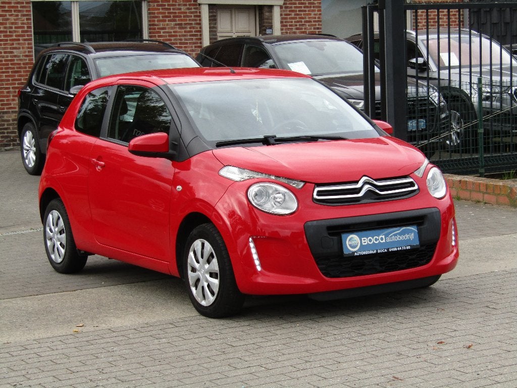 Citroen C1 1.0 VTi met slechts 59 000km, Voorwielaandrijving, 4 zetels, Stof, Elektrische ramen