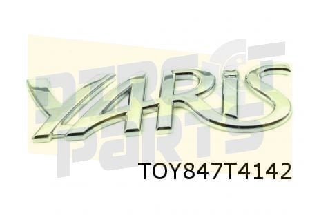 Toyota Yaris embleem tekst ''Yaris'' Origineel! 754420D050, Neuf, -, -, Toyota