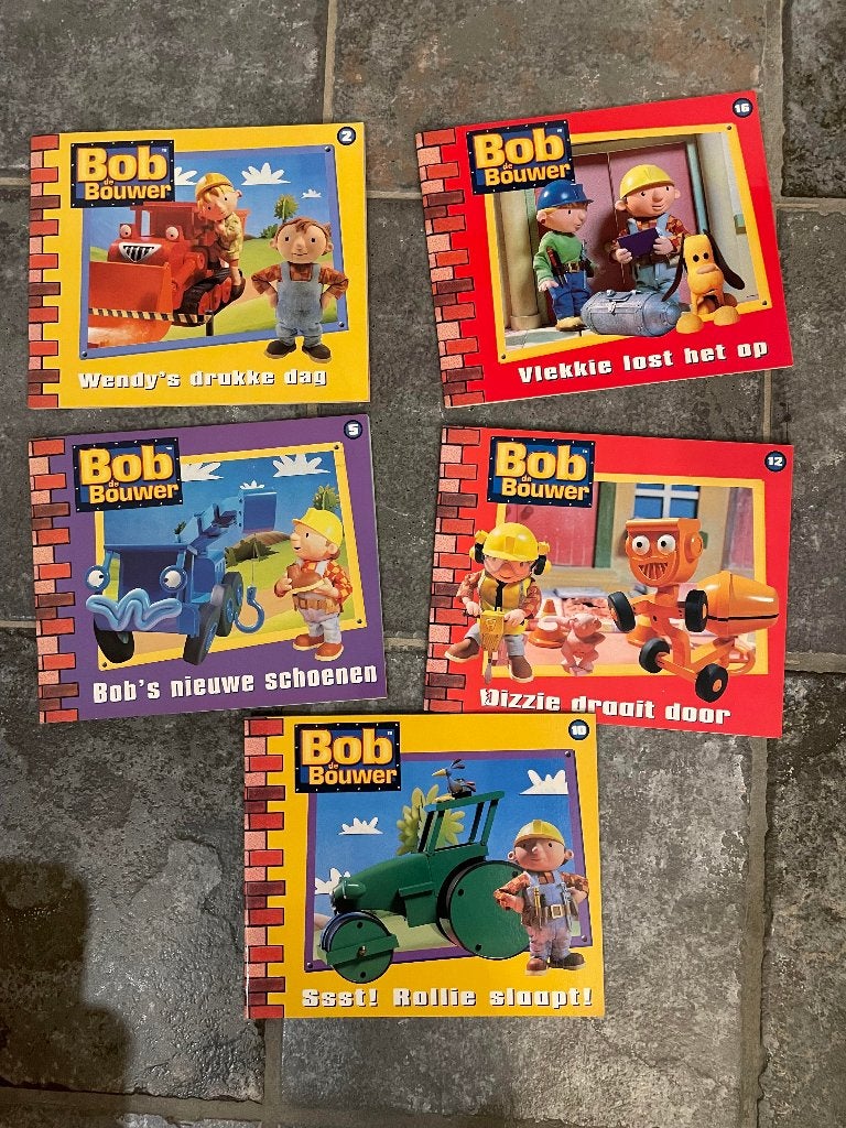pakket Bob de bouwer boekjes, Ophalen of Verzenden