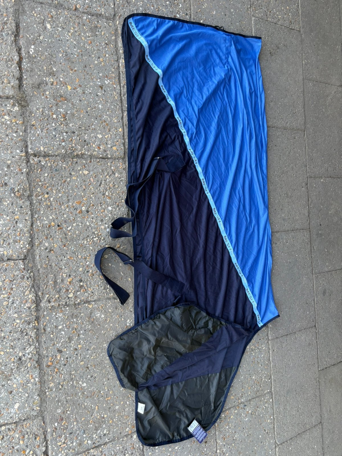 Vliegendeken maat 205cm NIEUW, Dieren en Toebehoren, Vliegendeken, Zo goed als nieuw, Harry's Horse, Blauw