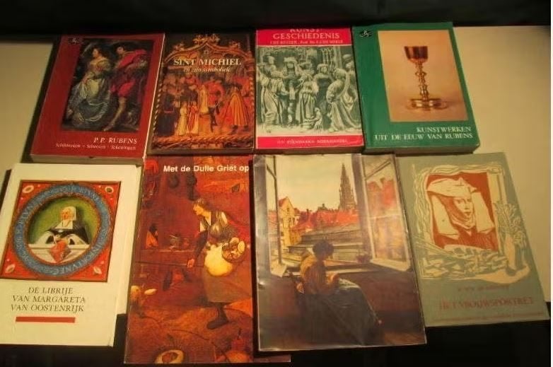8 magnifiques livres d'art rétro de toutes sortes, Enlèvement ou Envoi, Comme neuf
