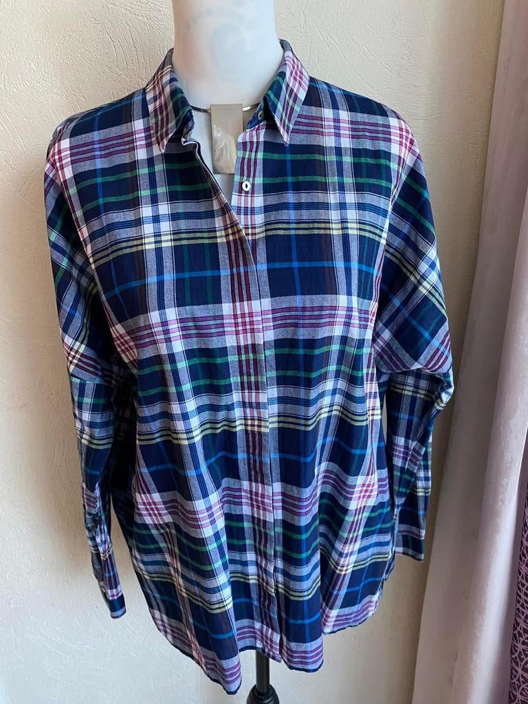 Geruit hemd — ESPRIT — Maat F XXL/D XL, Kleding | Dames, Ophalen of Verzenden, Zo goed als nieuw