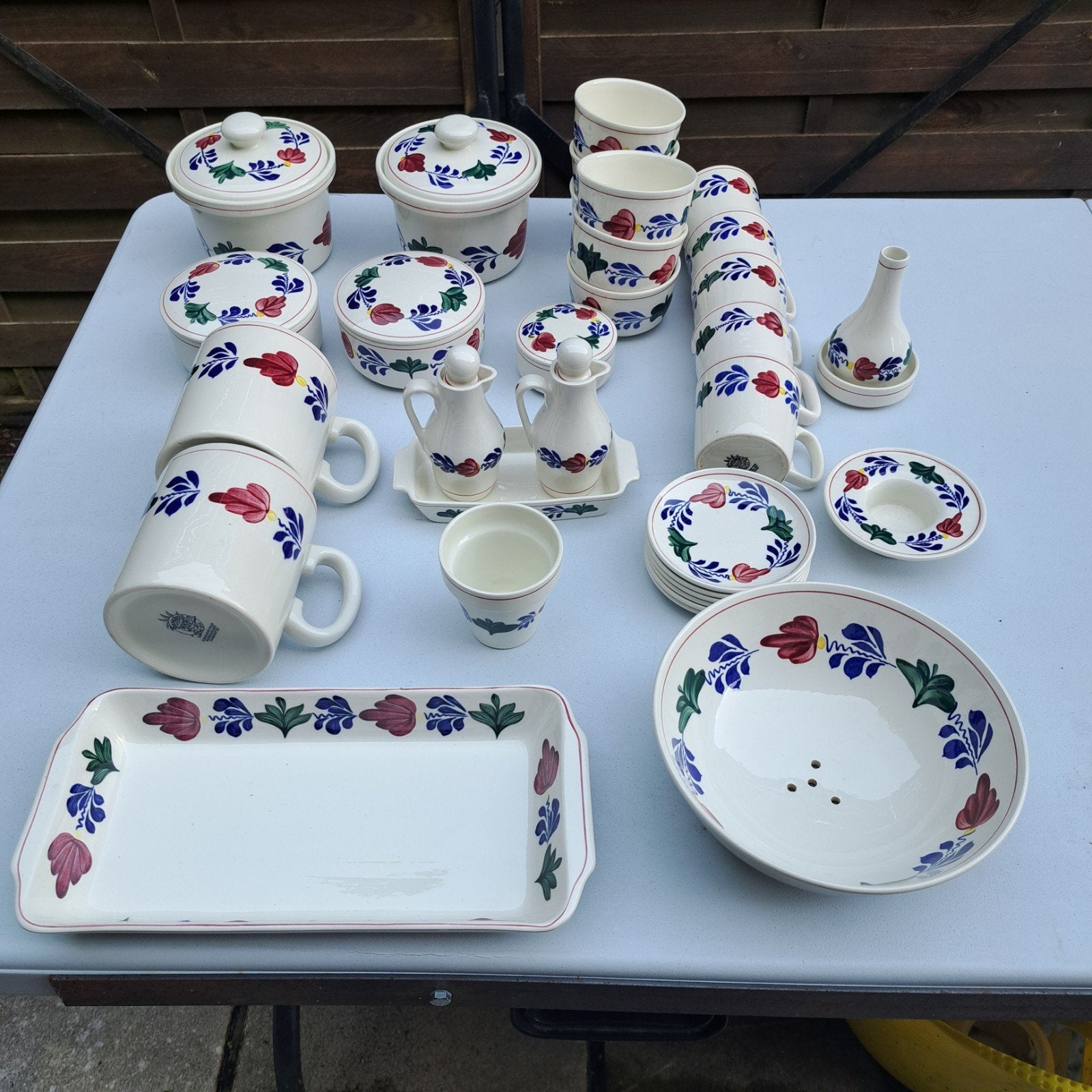 Boch boerenbont a la pièce., Antiek en Kunst, Ophalen of Verzenden