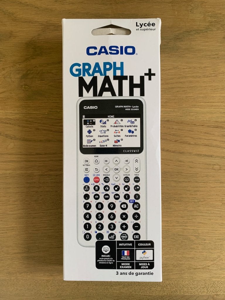 NIEUW Rekenmachine Casio Graph Math+, Ophalen of Verzenden, Grafische rekenmachine, Nieuw