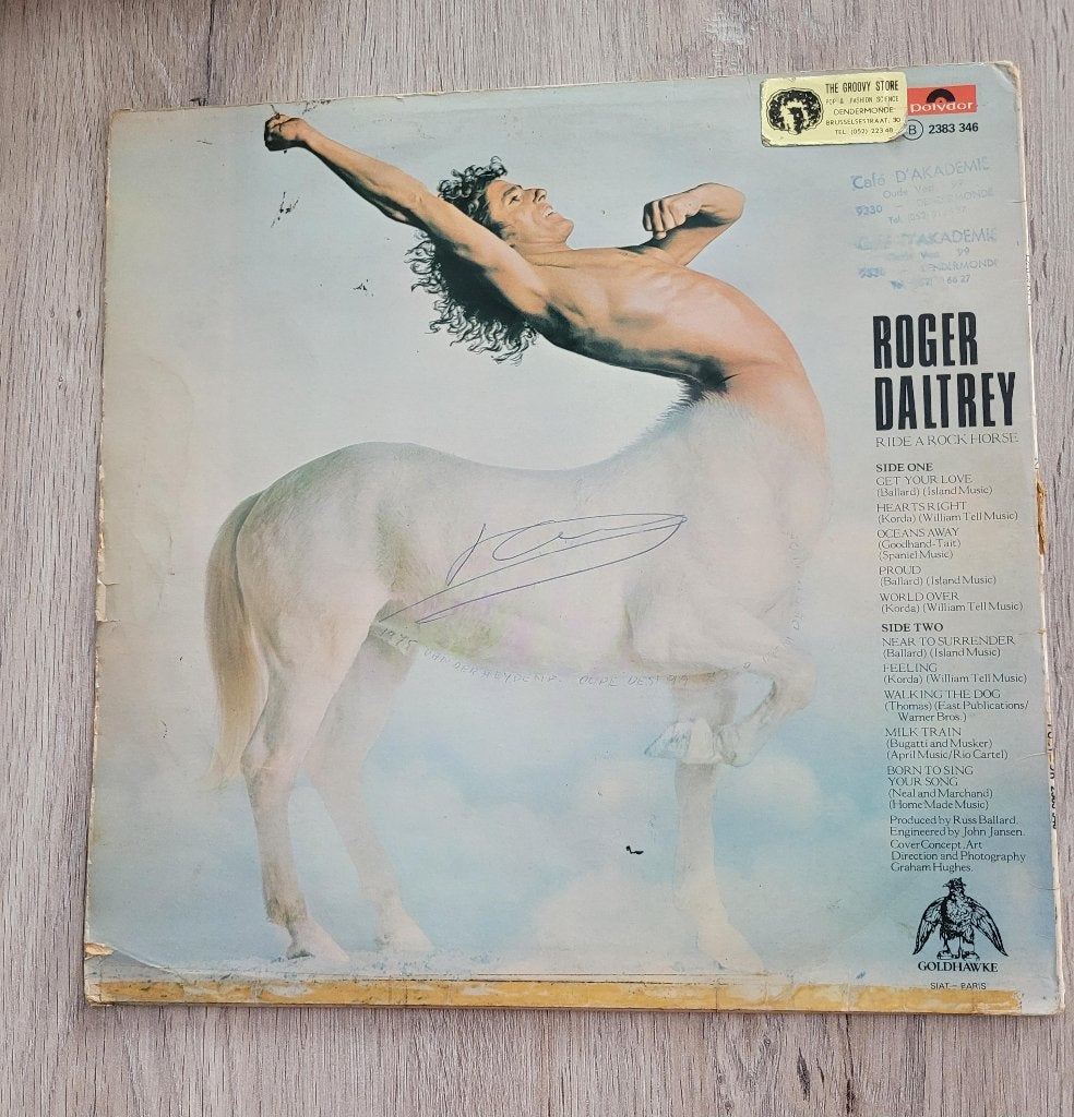 Elpee Ride on a rock horse - Roger Daltrey, Cd's en Dvd's, Vinyl | Rock, LP, Gebruikt, Ophalen of Verzenden, Classic Rock