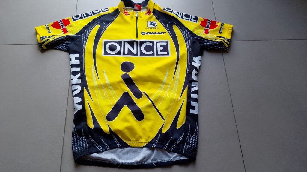 vintage classic wielershirt Once wurth 2001 XL, Ophalen of Verzenden