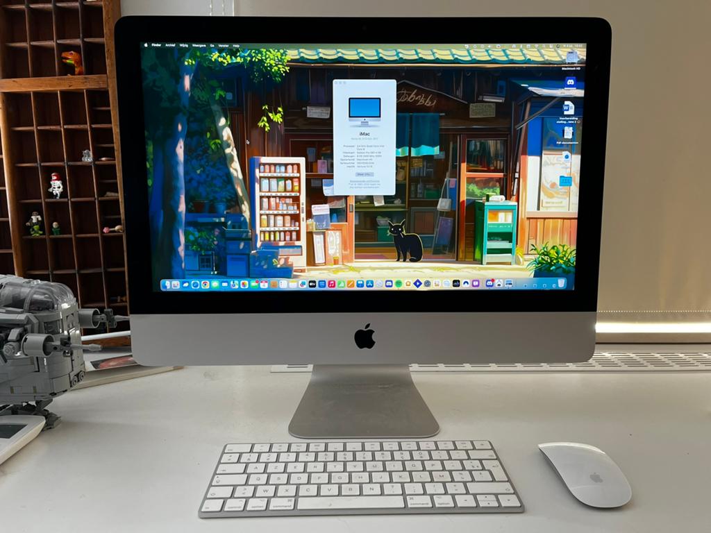Apple iMac Retina 4K 21.5” (2017) - 1 TB Fusion Drive, 8 GB, Comme neuf, 21,5 inch, HDD et SSD