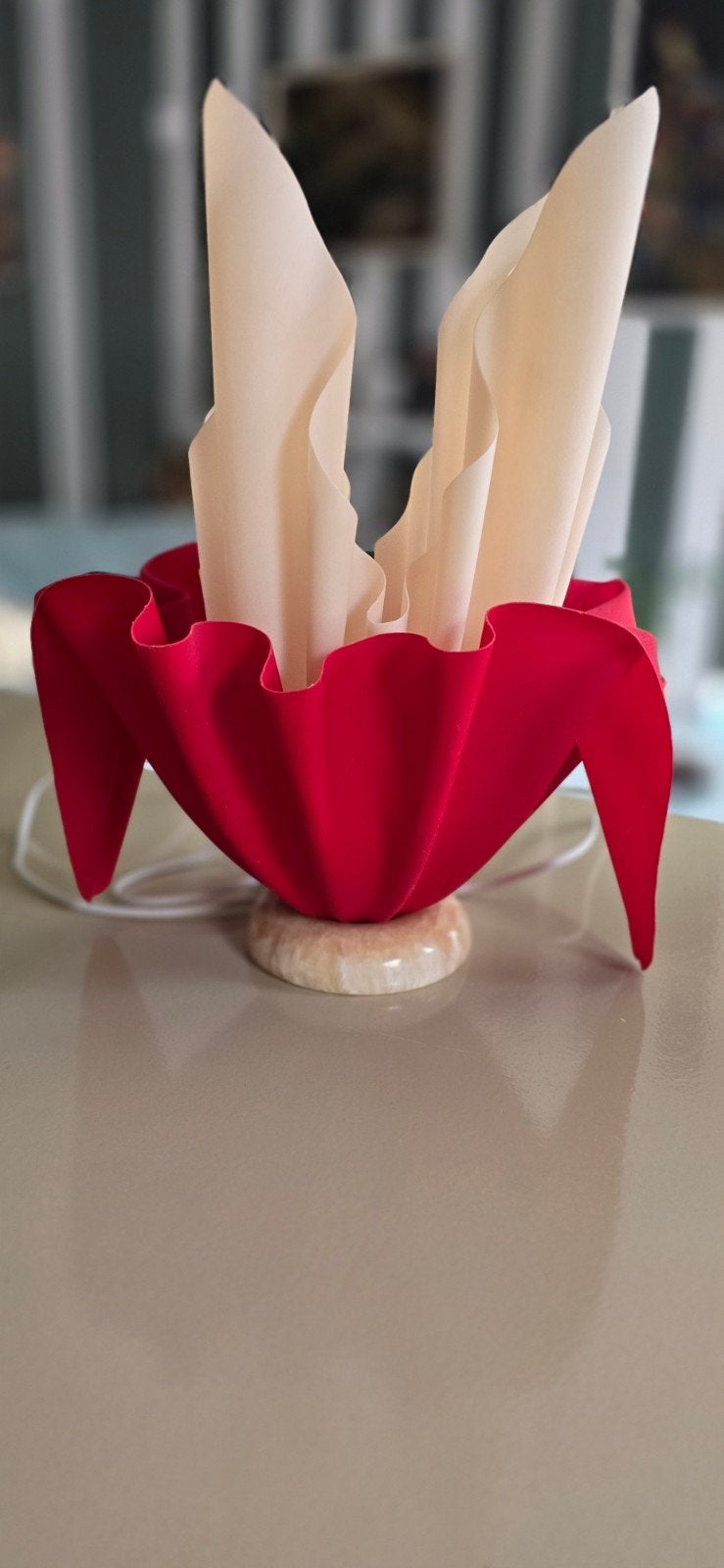 Lamp Georgia Jacob, Ophalen, Tafellamp, Zo goed als nieuw, 42 cm