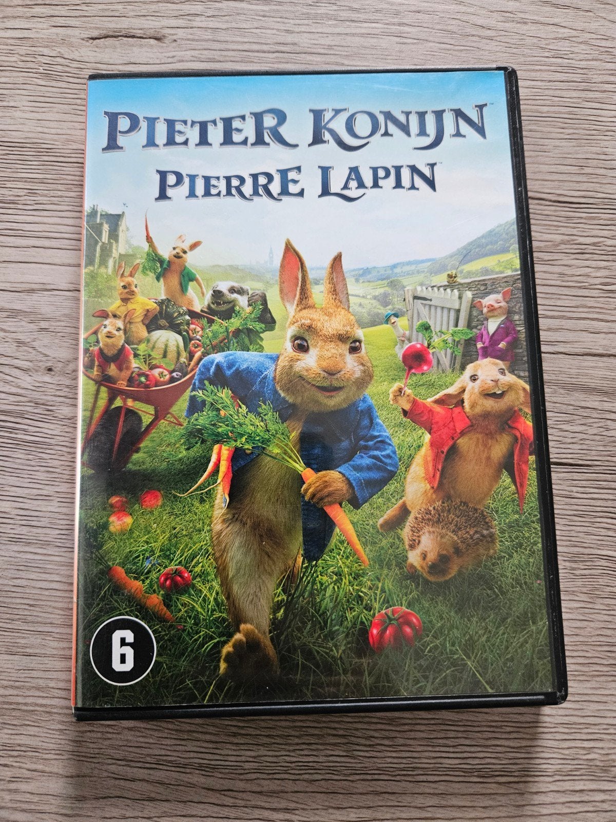 DVD pieter konijn, À partir de 6 ans, Enlèvement ou Envoi, Animation, Comme neuf