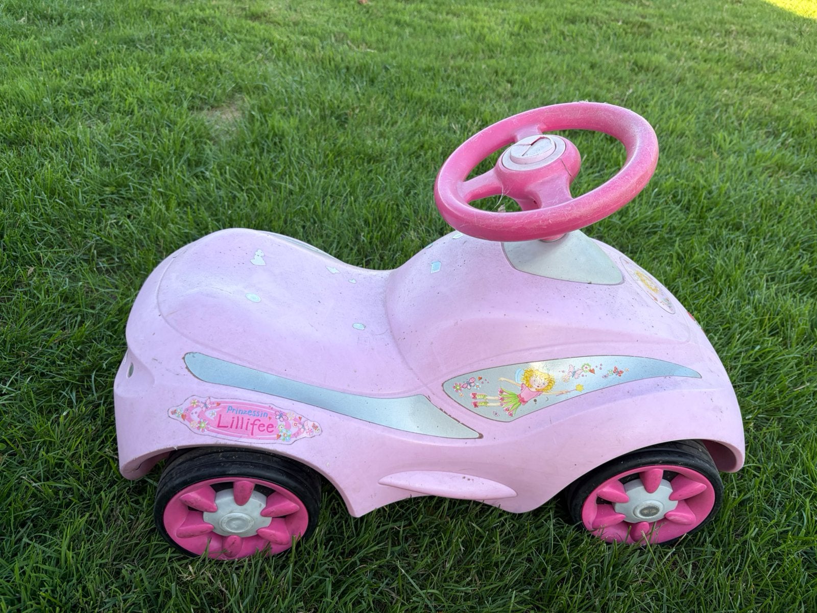 Roze loopauto voor peuters/kleuters, Ophalen, Gebruikt, Loopvoertuig