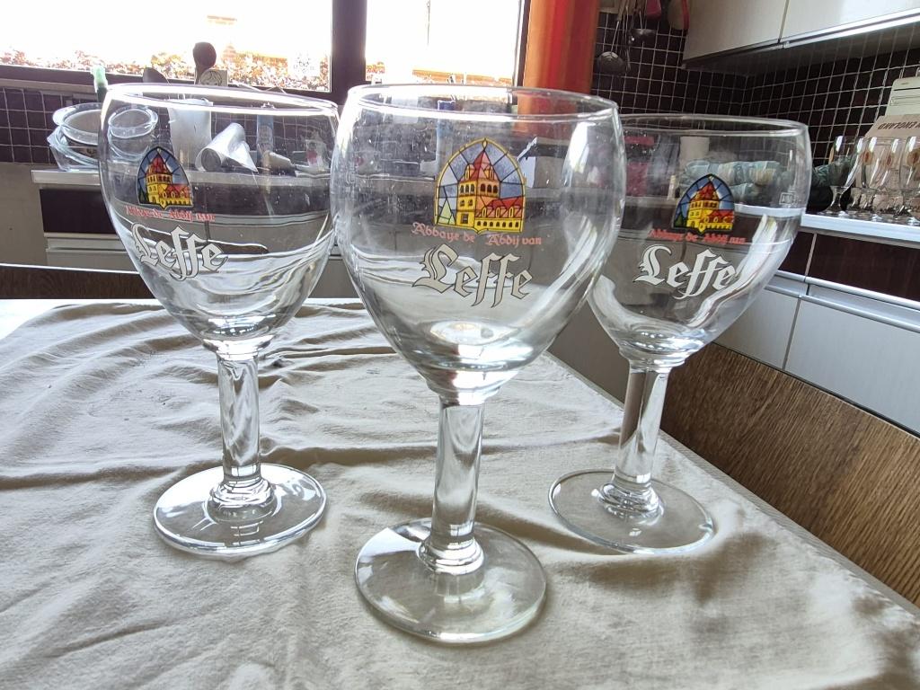 Leffe bierglazen – set van 3, Verzamelen, Ophalen