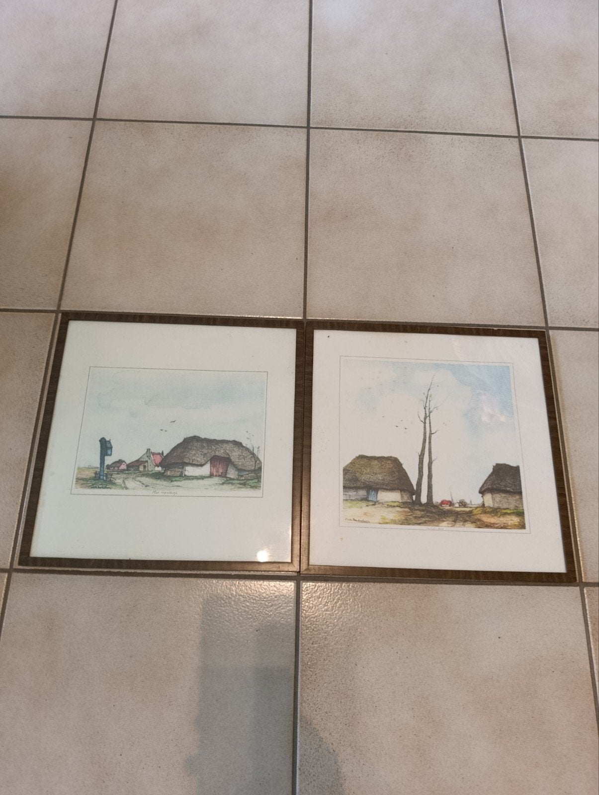 Schilderijtjes, Ophalen