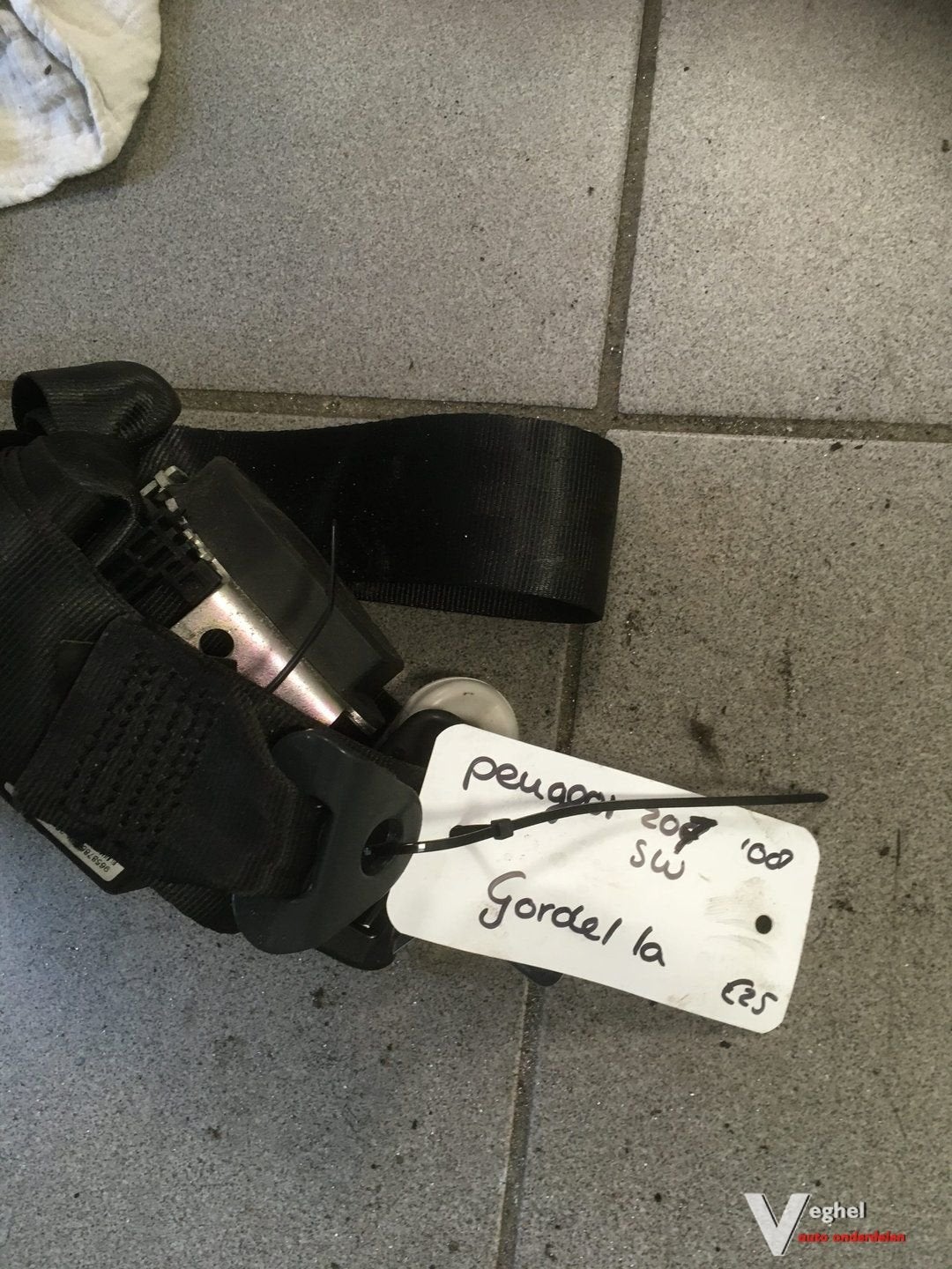 Peugeot 207 sw gordel Linksachter 2008, Gebruikt, -, -, Ophalen of Verzenden