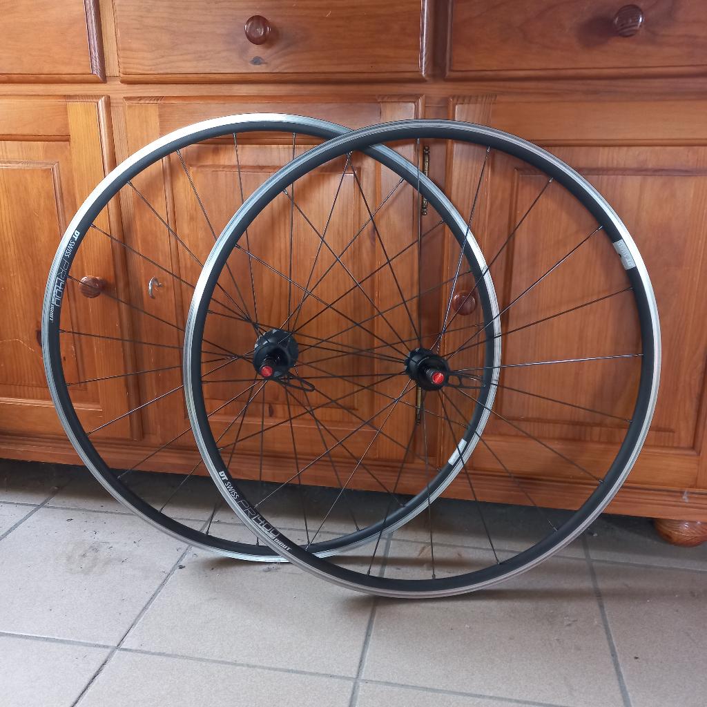 Roues vélo, Vélos & Vélomoteurs, Vélos Pièces, Comme neuf, Enlèvement, DT SWISS, Aluminium