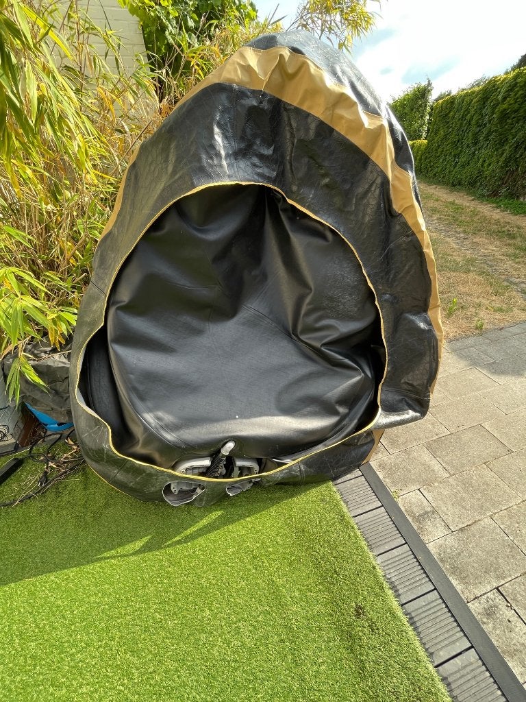 MSpa Premium Luxury Exotic 4, Tuin en Terras, Ophalen, Gebruikt, Filter, Opblaasbaar