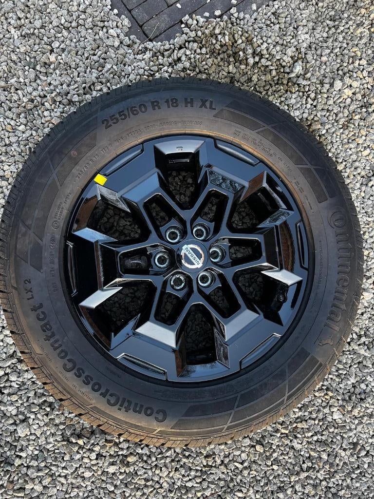4 x Continental band+velg, Auto-onderdelen, Banden en Velgen, Ophalen, 18 inch, Gebruikt, 255 mm
