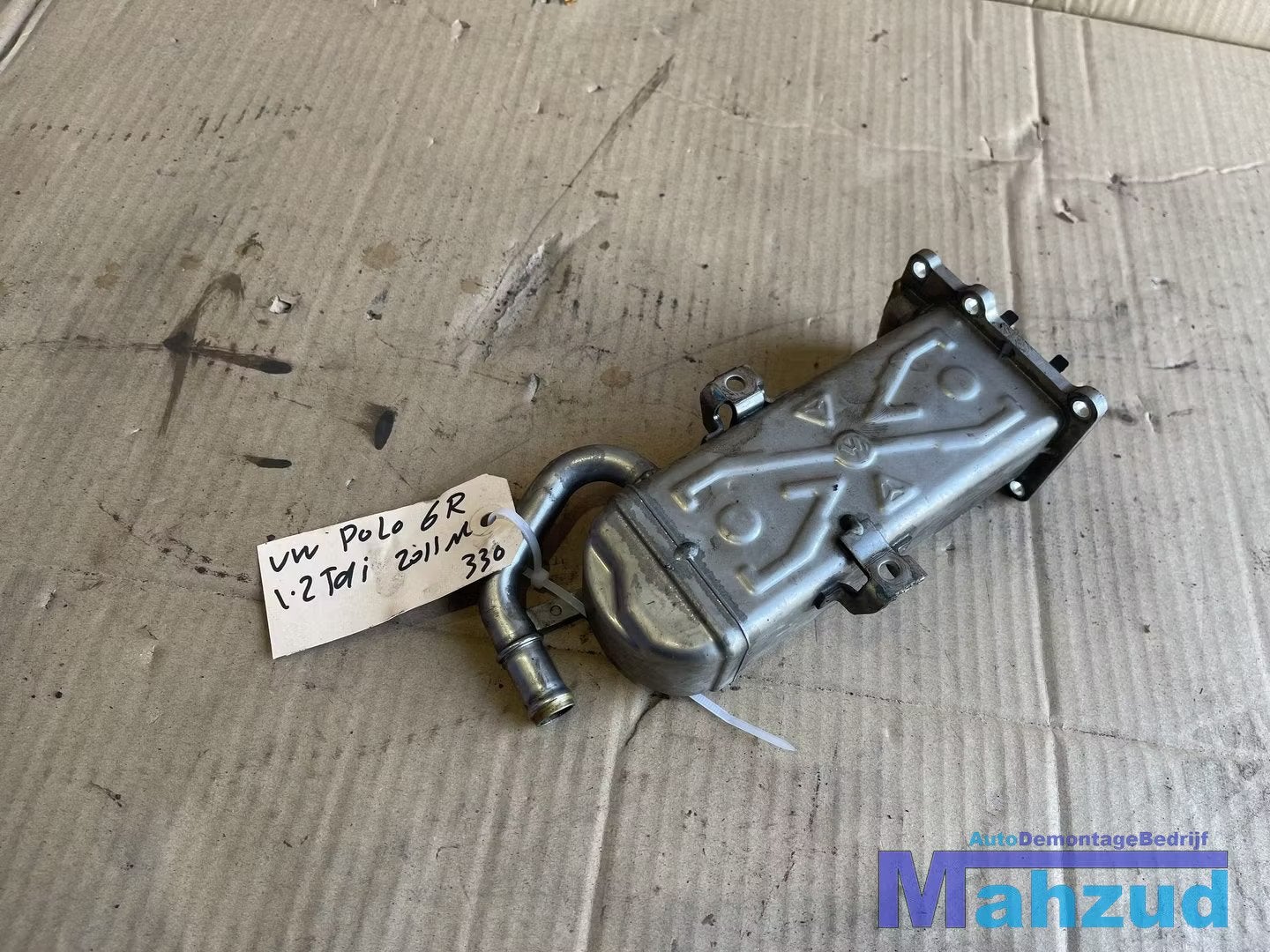 VW POLO 6R 1.2 TDI EGR koeler 03P131512D 2009-2014, Volkswagen, Volkswagen AG, Vw@volkswagen.de, Utilisé