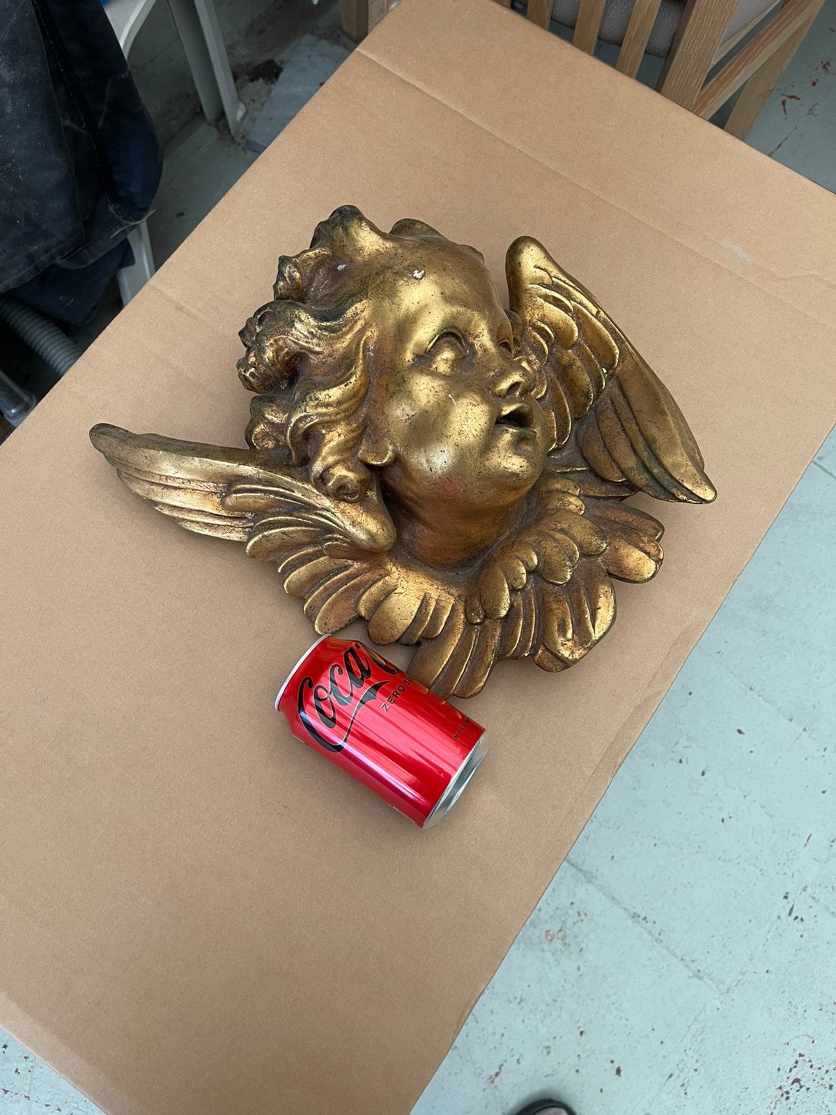 Muur engel, Antiek en Kunst, Ophalen