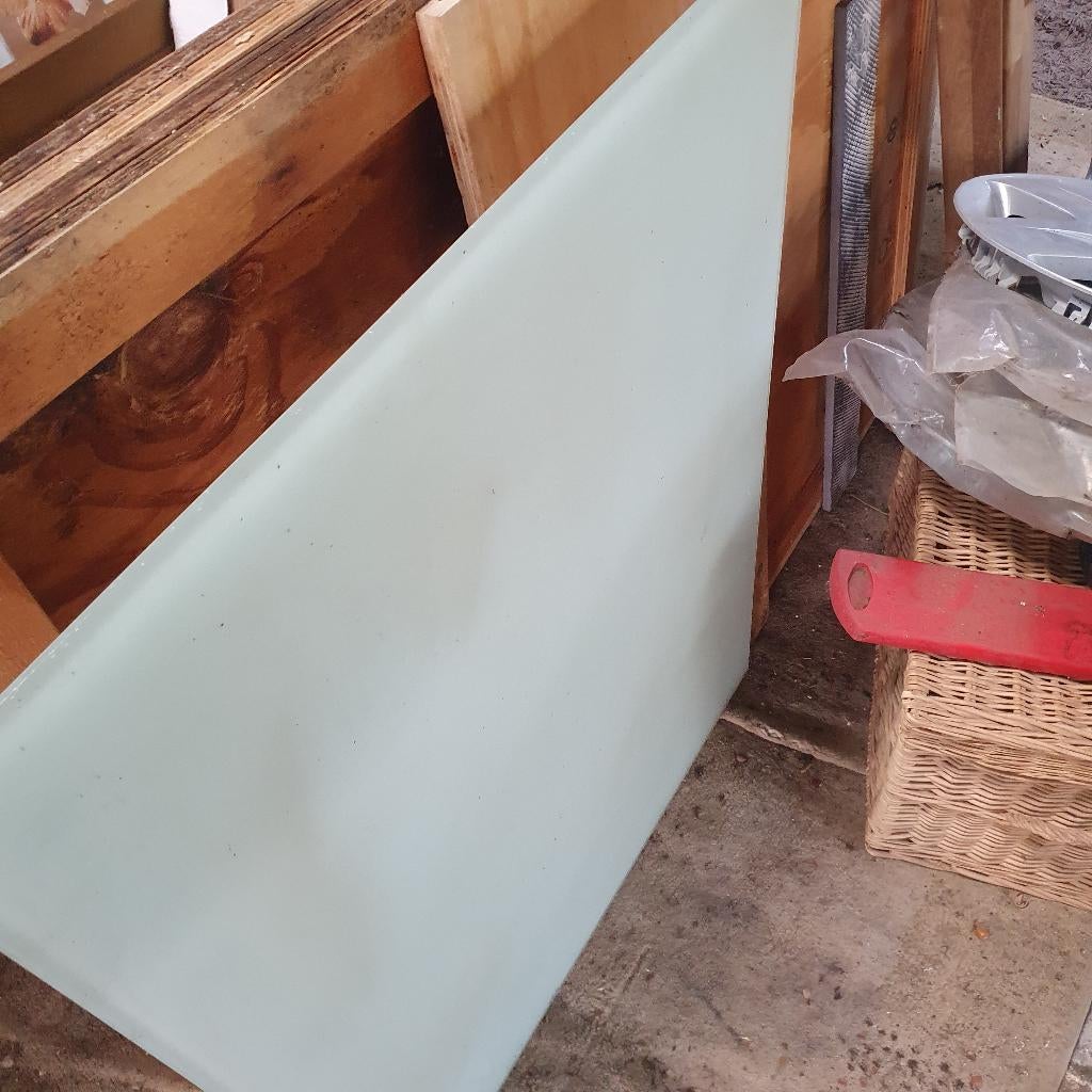 Glas raam mat   2 stuks, Ophalen, Veiligheidsglas