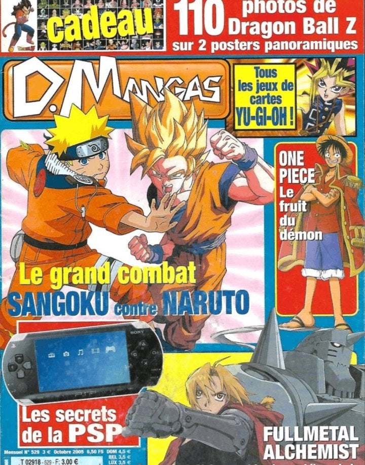 D.Mangas magazine N°529 N°60, 2005, Eén stripboek, Ophalen of Verzenden, Gelezen