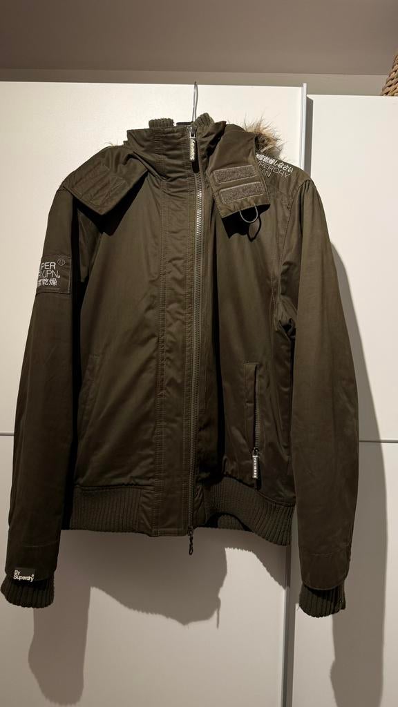 Winterjas superdry, Ophalen of Verzenden, Zo goed als nieuw