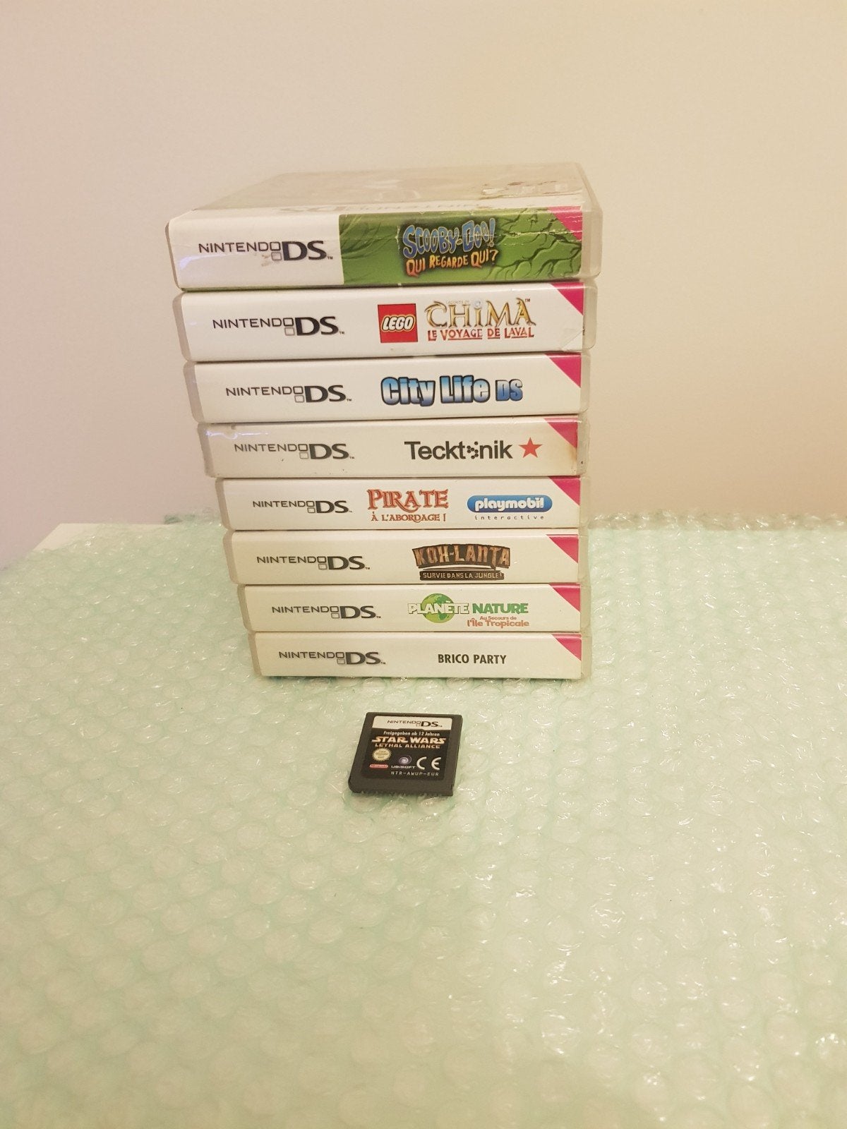 Lot 9 jeux ds