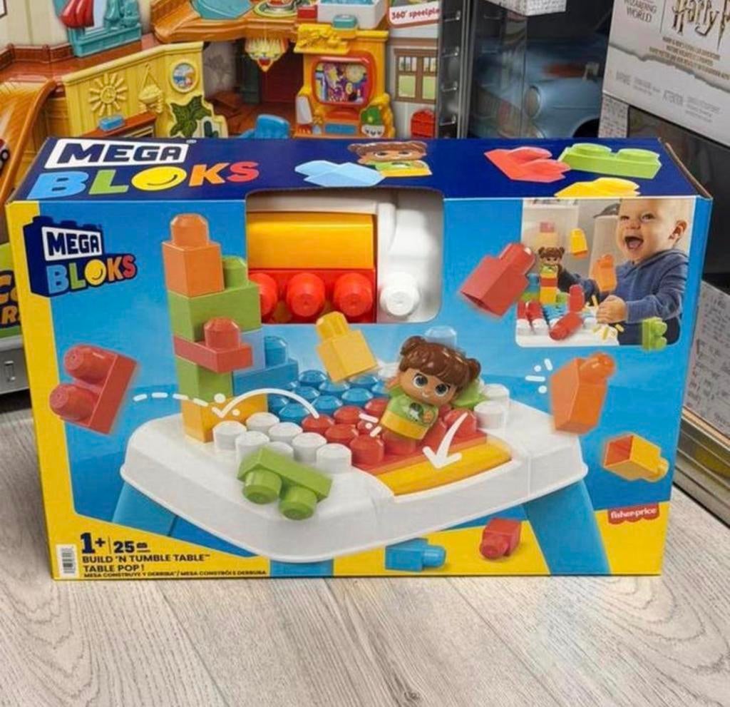 Table de construction Fisher-Price MEGA Bloks de Blocs, Enfants & Bébés, Jouets | Blocs de construction, Neuf, Megabloks, Enlèvement ou Envoi
