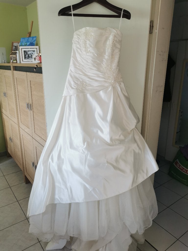 Robe mariée 36/38, Enlèvement, Porté, Robe de mariée
