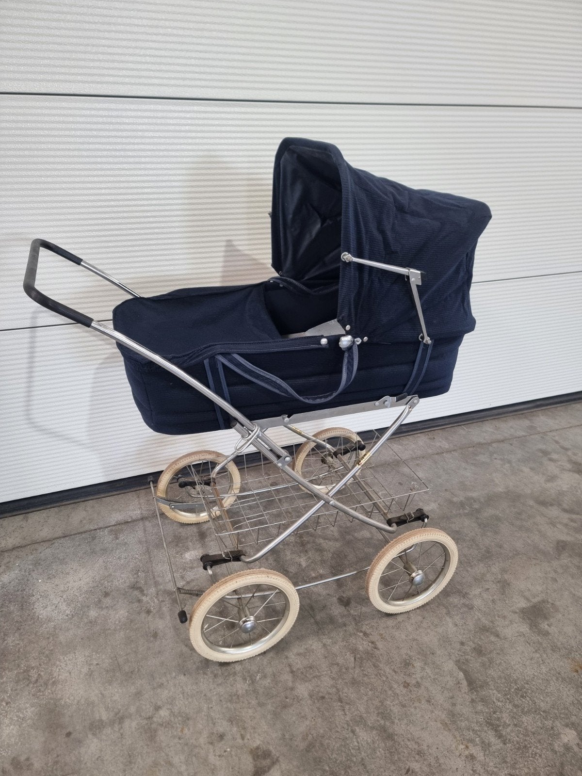 vintage kinderwagen, Ophalen