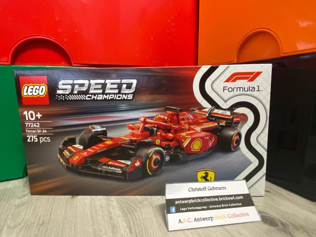 Lego Speed Champions - 77242 - Ferrari SF-24 F1, Ophalen, Lego, Nieuw, Speed Champions