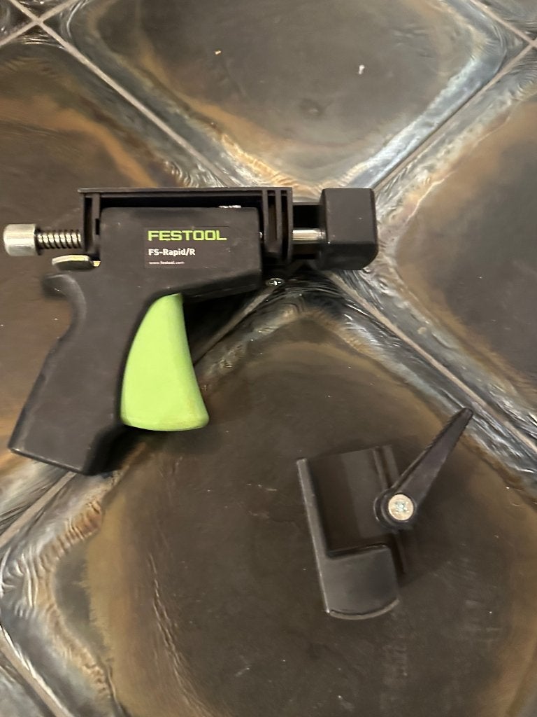 Fermeture rapide Festool FS-Rapid/R pour FS/2 et FS/2-KP, Enlèvement ou Envoi, Comme neuf, Autres types, Festool