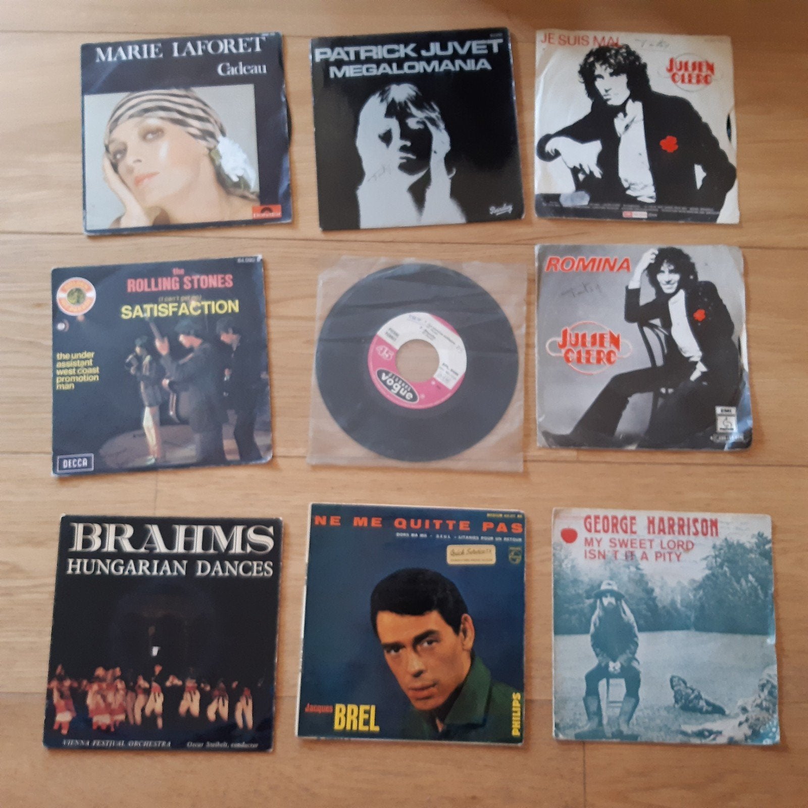 Vinyl 45 EP, Ophalen of Verzenden, Gebruikt