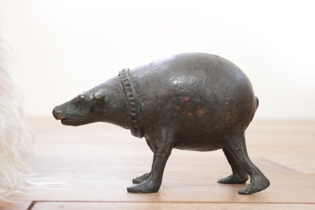 Bronzen beeld Bert Kiewiet - Nederlandse beeldhouwer, Antiek en Kunst, Ophalen, Brons, Beeld