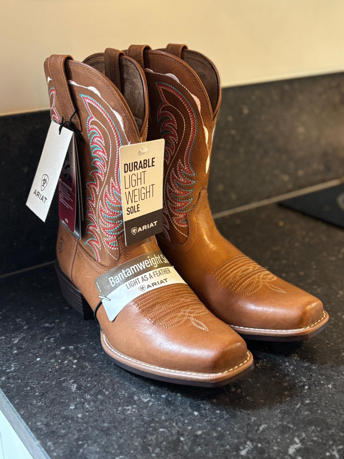 ariat westernboots/cowboy laarzen 38,5, Ophalen, Zo goed als nieuw, Ariat