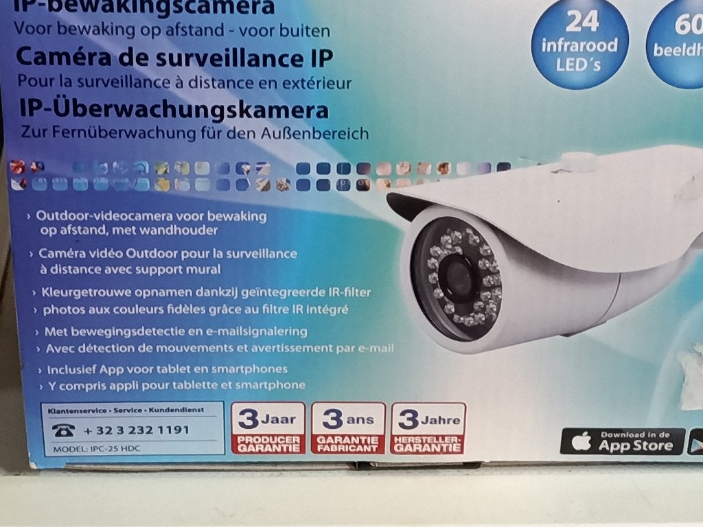 Caméra de surveillance, TV, Hi-fi & Vidéo, Enlèvement, Comme neuf, Caméra extérieure